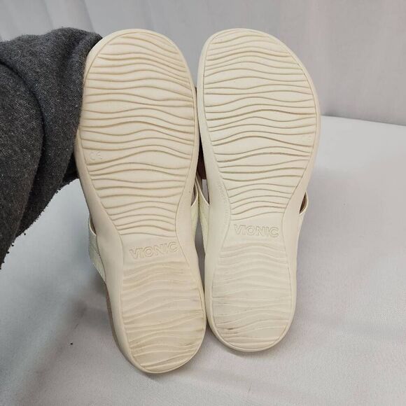 Vionic Size 11 Avena Women's Arch Supportive Flip Flop Orthotic Sandal New - Picture 7 of 10